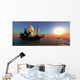 Sailing Ship at Sea During Sunset Wall Decal