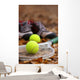 Tennis equipment Wall Mural