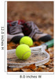 Tennis equipment Wall Mural
