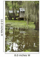 Swamp Bayou Scene of the American South Wall Mural