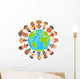 Earth day Wall Decal