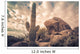 Saguaro cactus tree desert landscape,Arizona. Wall Mural
