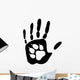 Pet Paw Handprint Wall Decal