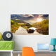 Forest River with Stones Wall Decal