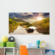 Forest River with Stones Wall Decal