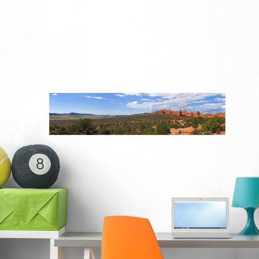 Panorama Landscape Arches National Wall Decal
