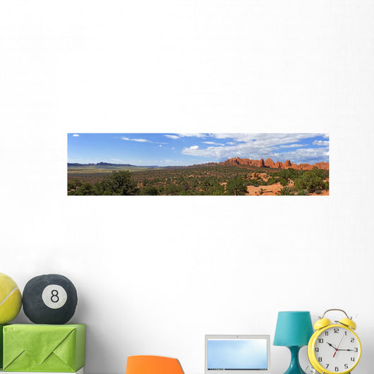 Panorama Landscape Arches National Wall Decal