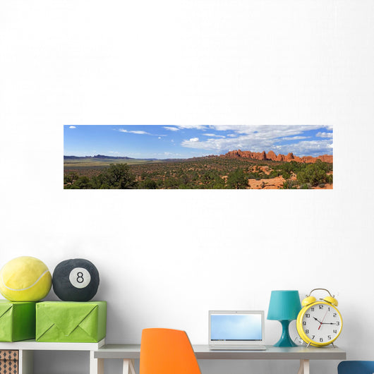 Panorama Landscape Arches National Wall Decal