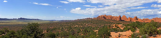 Panorama Landscape Arches National Wall Decal