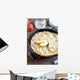 Delicious pie with pears in a frying pan Wall Mural