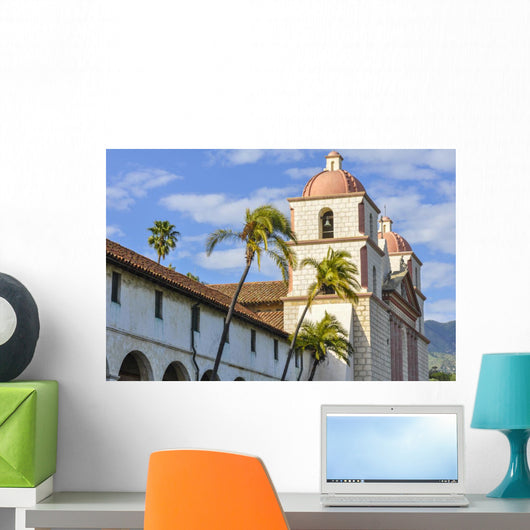 Old Mission Santa Barbara, California Wall Mural