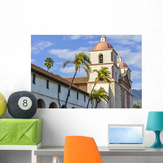 Old Mission Santa Barbara, California Wall Mural