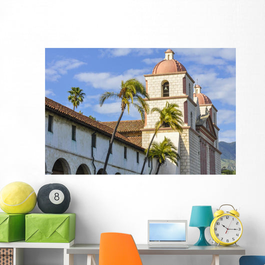 Old Mission Santa Barbara, California Wall Mural