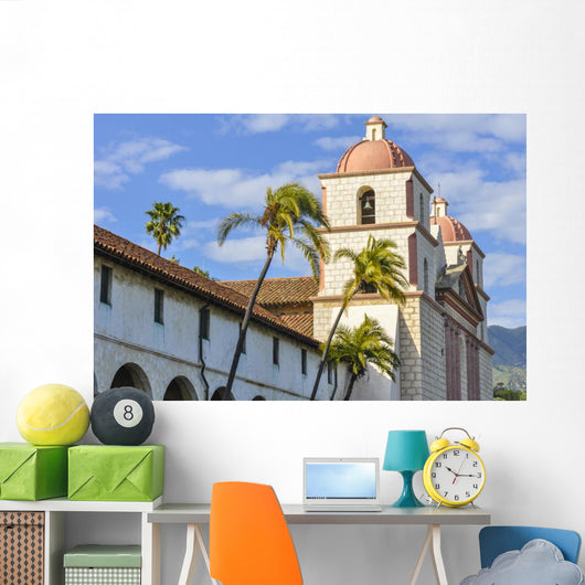 Old Mission Santa Barbara, California Wall Mural