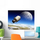 Moon Travel Wall Decal