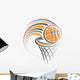 basketball ball Wall Decal