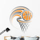 basketball ball Wall Decal