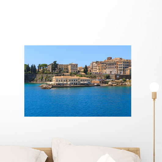 Cozy Buildings Corfu Town Wall Decal