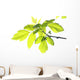 Green Foliage Branch Wall Decal