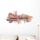 Human Resources wordcloud Wall Decal