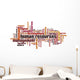 Human Resources wordcloud Wall Decal