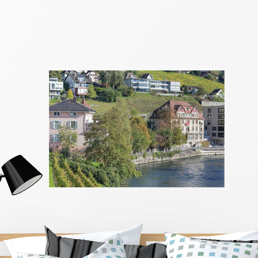 Baden Cityscape Autumn Wall Mural
