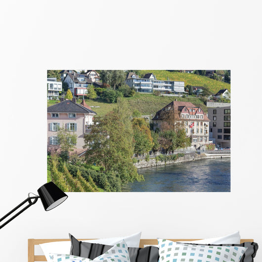 Baden Cityscape Autumn Wall Mural