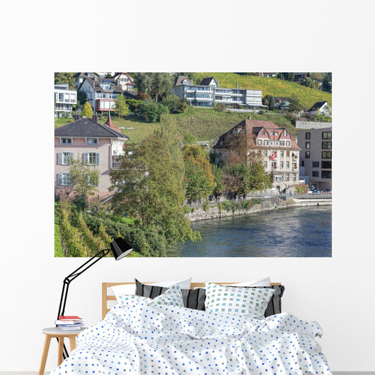 Baden Cityscape Autumn Wall Mural