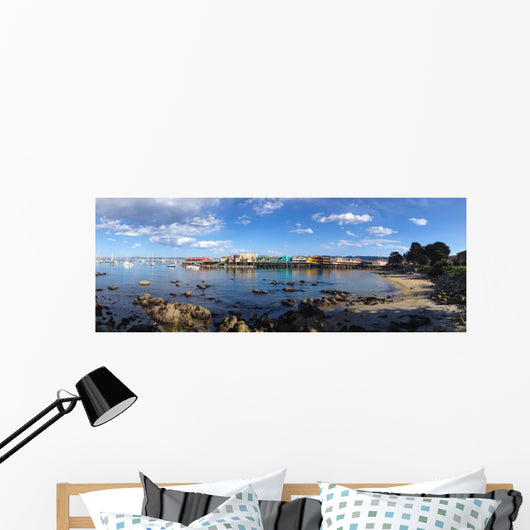 Panoramic Monterey Bay California Wall Decal