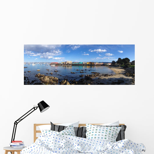 Panoramic Monterey Bay California Wall Decal