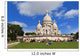 Eglise du sacré coeur à Paris, France Wall Mural
