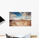 desert landscape. Negev desert in Israel. Wall Decal