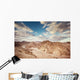 desert landscape. Negev desert in Israel. Wall Decal