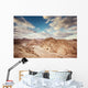 desert landscape. Negev desert in Israel. Wall Decal