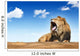 roaring lion Wall Decal