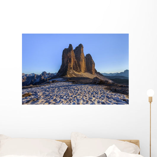 Tre Cime. Dolomite Alps, Italy Wall Decal