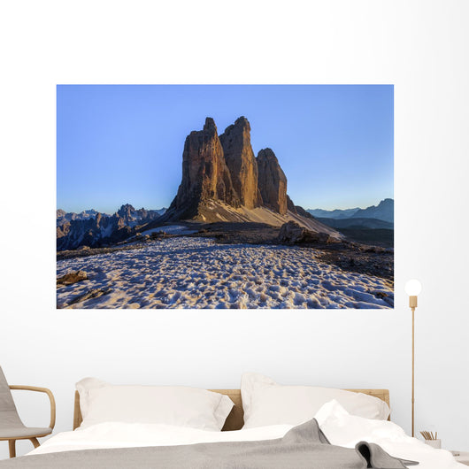 Tre Cime. Dolomite Alps, Italy Wall Decal