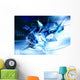Abstract technology data background Wall Decal