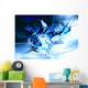 Abstract technology data background Wall Decal