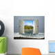Door open to the beach Wall Decal