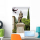 Statue Miguel Cervantes Author Wall Decal