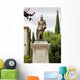 Statue Miguel Cervantes Author Wall Decal
