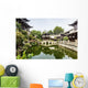 China traditional garden scene ,in Hangzhou Wall Decal