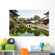 China traditional garden scene ,in Hangzhou Wall Decal