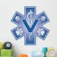 Veterinarian Emergency Medical Symbol Wall Decal