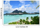 Overwater Bungalow Bora Bora Wall Decal