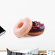 Delicious donuts with glaze isolated on white Wall Decal