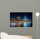 Night Lower Manhattan Wall Decal
