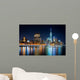 Night Lower Manhattan Wall Decal