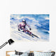 Skier Wall Decal